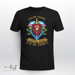 Scottish Ruthven Scottish Blood In My Veins - Celtic Pride - Scotland Forever Tshirt Scottish Plaid Tartan Plaid - ScotsTee - scotstee.com