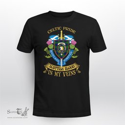 Scottish Oliphant Scottish Blood In My Veins - Celtic Pride - Scotland Forever Tshirt Scottish Plaid Tartan Plaid - ScotsTee - scotstee.com