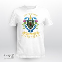 Scottish Spottiswood Scottish Blood In My Veins - Celtic Pride - Scotland Forever Tshirt Scottish Plaid Tartan Plaid - ScotsTee - scotstee.com