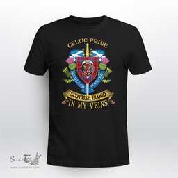 Scottish Wishart Scottish Blood In My Veins - Celtic Pride - Scotland Forever Tshirt Scottish Plaid Tartan Plaid - ScotsTee - scotstee.com