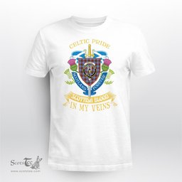 Scottish Preston Scottish Blood In My Veins - Celtic Pride - Scotland Forever Tshirt Scottish Plaid Tartan Plaid - ScotsTee - scotstee.com