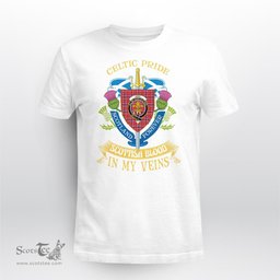 Scottish Udny Scottish Blood In My Veins - Celtic Pride - Scotland Forever Tshirt Scottish Plaid Tartan Plaid - ScotsTee - scotstee.com