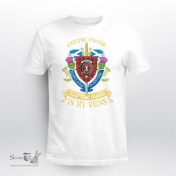 Scottish Robertson Scottish Blood In My Veins - Celtic Pride - Scotland Forever Tshirt Scottish Plaid Tartan Plaid - ScotsTee - scotstee.com