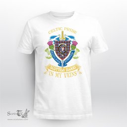 Scottish Pennycook Scottish Blood In My Veins - Celtic Pride - Scotland Forever Tshirt Scottish Plaid Tartan Plaid - ScotsTee - scotstee.com