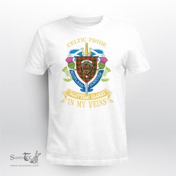Scottish Pollock Scottish Blood In My Veins - Celtic Pride - Scotland Forever Tshirt Scottish Plaid Tartan Plaid - ScotsTee - scotstee.com