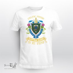 Scottish Forsyth Scottish Blood In My Veins - Celtic Pride - Scotland Forever Tshirt Scottish Plaid Tartan Plaid - ScotsTee - scotstee.com
