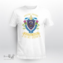 Scottish Elliot Scottish Blood In My Veins - Celtic Pride - Scotland Forever Tshirt Scottish Plaid Tartan Plaid - ScotsTee - scotstee.com