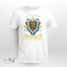 Scottish Macgregor Scottish Blood In My Veins - Celtic Pride - Scotland Forever Tshirt Scottish Plaid Tartan Plaid - ScotsTee - scotstee.com
