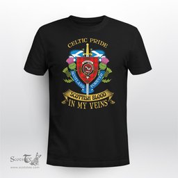 Scottish Macdougall Scottish Blood In My Veins - Celtic Pride - Scotland Forever Tshirt Scottish Plaid Tartan Plaid - ScotsTee - scotstee.com