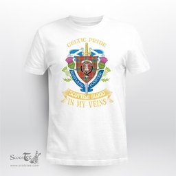 Scottish Maclean Scottish Blood In My Veins - Celtic Pride - Scotland Forever Tshirt Scottish Plaid Tartan Plaid - ScotsTee - scotstee.com