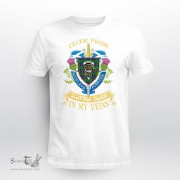 Scottish Graham Scottish Blood In My Veins - Celtic Pride - Scotland Forever Tshirt Scottish Plaid Tartan Plaid - ScotsTee - scotstee.com
