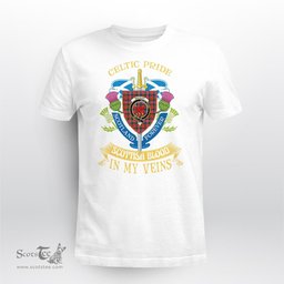 Scottish Macduff Scottish Blood In My Veins - Celtic Pride - Scotland Forever Tshirt Scottish Plaid Tartan Plaid - ScotsTee - scotstee.com