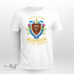 Scottish Dewar Scottish Blood In My Veins - Celtic Pride - Scotland Forever Tshirt Scottish Plaid Tartan Plaid - ScotsTee - scotstee.com