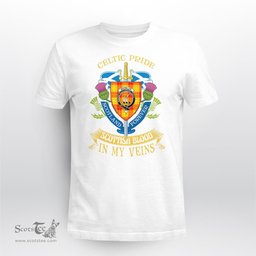 Scottish Macmillan Scottish Blood In My Veins - Celtic Pride - Scotland Forever Tshirt Scottish Plaid Tartan Plaid - ScotsTee - scotstee.com