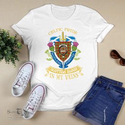 Scottish Grierson Scottish Blood In My Veins - Celtic Pride - Scotland Forever Tshirt Scottish Plaid Tartan Plaid - ScotsTee - scotstee.com