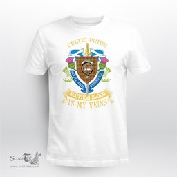 Scottish Grierson Scottish Blood In My Veins - Celtic Pride - Scotland Forever Tshirt Scottish Plaid Tartan Plaid - ScotsTee - scotstee.com