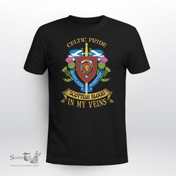 Scottish Cumming Scottish Blood In My Veins - Celtic Pride - Scotland Forever Tshirt Scottish Plaid Tartan Plaid - ScotsTee - scotstee.com
