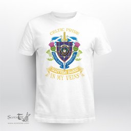 Scottish Kinnaird Scottish Blood In My Veins - Celtic Pride - Scotland Forever Tshirt Scottish Plaid Tartan Plaid - ScotsTee - scotstee.com