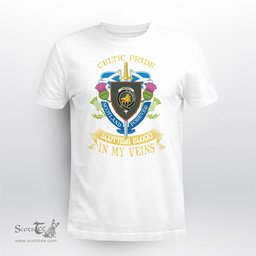 Scottish Campbell Scottish Blood In My Veins - Celtic Pride - Scotland Forever Tshirt Scottish Plaid Tartan Plaid - ScotsTee - scotstee.com