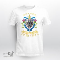 Scottish Hannay Scottish Blood In My Veins - Celtic Pride - Scotland Forever Tshirt Scottish Plaid Tartan Plaid - ScotsTee - scotstee.com