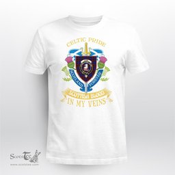 Scottish Home Scottish Blood In My Veins - Celtic Pride - Scotland Forever Tshirt Scottish Plaid Tartan Plaid - ScotsTee - scotstee.com