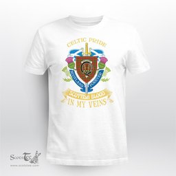 Scottish Gartshore Scottish Blood In My Veins - Celtic Pride - Scotland Forever Tshirt Scottish Plaid Tartan Plaid - ScotsTee - scotstee.com
