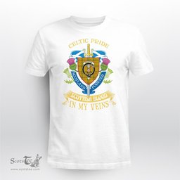 Scottish Houston Scottish Blood In My Veins - Celtic Pride - Scotland Forever Tshirt Scottish Plaid Tartan Plaid - ScotsTee - scotstee.com