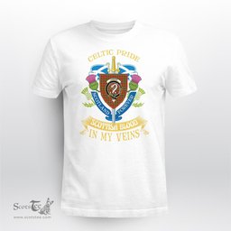 Scottish Lennox Scottish Blood In My Veins - Celtic Pride - Scotland Forever Tshirt Scottish Plaid Tartan Plaid - ScotsTee - scotstee.com