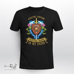 Scottish Carruthers Scottish Blood In My Veins - Celtic Pride - Scotland Forever Tshirt Scottish Plaid Tartan Plaid - ScotsTee - scotstee.com