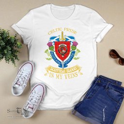 Scottish Burnett Scottish Blood In My Veins - Celtic Pride - Scotland Forever Tshirt Scottish Plaid Tartan Plaid - ScotsTee - scotstee.com