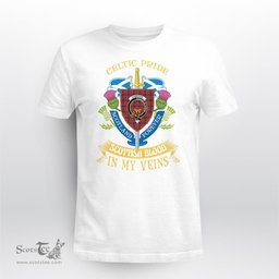 Scottish Cameron Scottish Blood In My Veins - Celtic Pride - Scotland Forever Tshirt Scottish Plaid Tartan Plaid - ScotsTee - scotstee.com