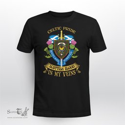 Scottish Durie Scottish Blood In My Veins - Celtic Pride - Scotland Forever Tshirt Scottish Plaid Tartan Plaid - ScotsTee - scotstee.com