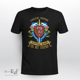 Scottish Lumsden Scottish Blood In My Veins - Celtic Pride - Scotland Forever Tshirt Scottish Plaid Tartan Plaid - ScotsTee - scotstee.com