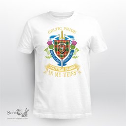 Scottish Gibson Scottish Blood In My Veins - Celtic Pride - Scotland Forever Tshirt Scottish Plaid Tartan Plaid - ScotsTee - scotstee.com