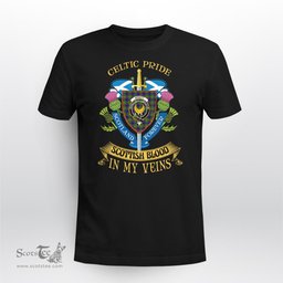 Scottish Arnott Scottish Blood In My Veins - Celtic Pride - Scotland Forever Tshirt Scottish Plaid Tartan Plaid - ScotsTee - scotstee.com