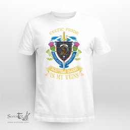 Scottish Baird Scottish Blood In My Veins - Celtic Pride - Scotland Forever Tshirt Scottish Plaid Tartan Plaid - ScotsTee - scotstee.com