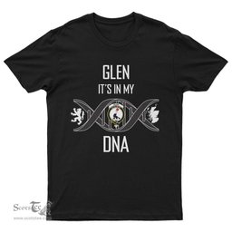 Scottish Glen It's In My DNA Family Crest DNA In Me Tartan T Shirt Scottish Plaid Tartan Plaid - ScotsTee - scotstee.com