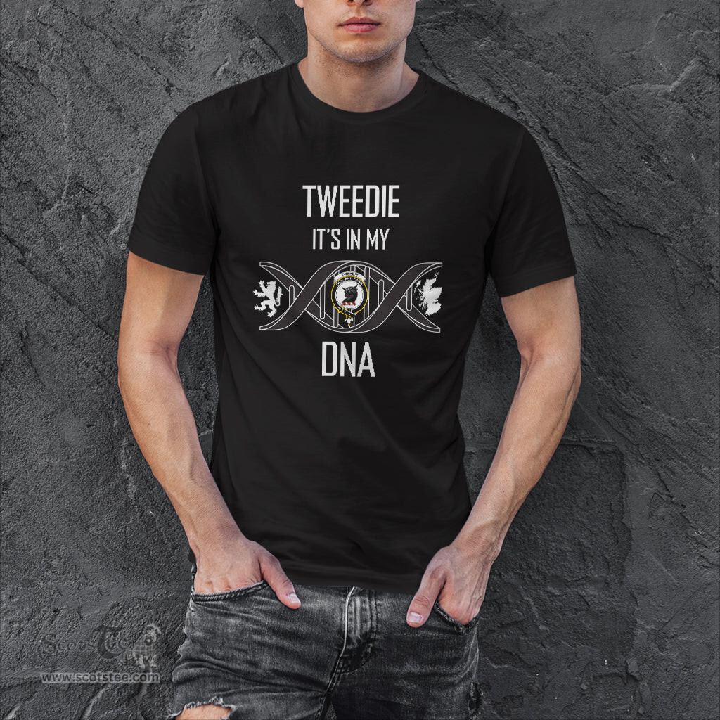 Scottish Tweedie It's In My DNA Family Crest DNA In Me Tartan T Shirt Scottish Plaid Tartan Plaid - ScotsTee - scotstee.com