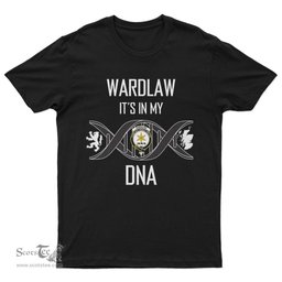 Scottish Wardlaw It's In My DNA Family Crest DNA In Me Tartan T Shirt Scottish Plaid Tartan Plaid - ScotsTee - scotstee.com