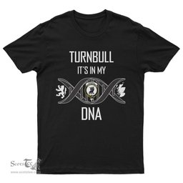 Scottish Turnbull It's In My DNA Family Crest DNA In Me Tartan T Shirt Scottish Plaid Tartan Plaid - ScotsTee - scotstee.com
