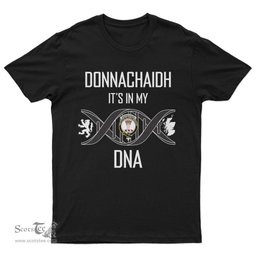 Scottish Donnachaidh It's In My DNA Family Crest DNA In Me Tartan T Shirt Scottish Plaid Tartan Plaid - ScotsTee - scotstee.com