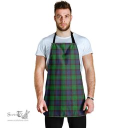 Scottish Stewart Old Modern Clan Tartan Apron - Classic Scottish Plaid Tartan Plaid