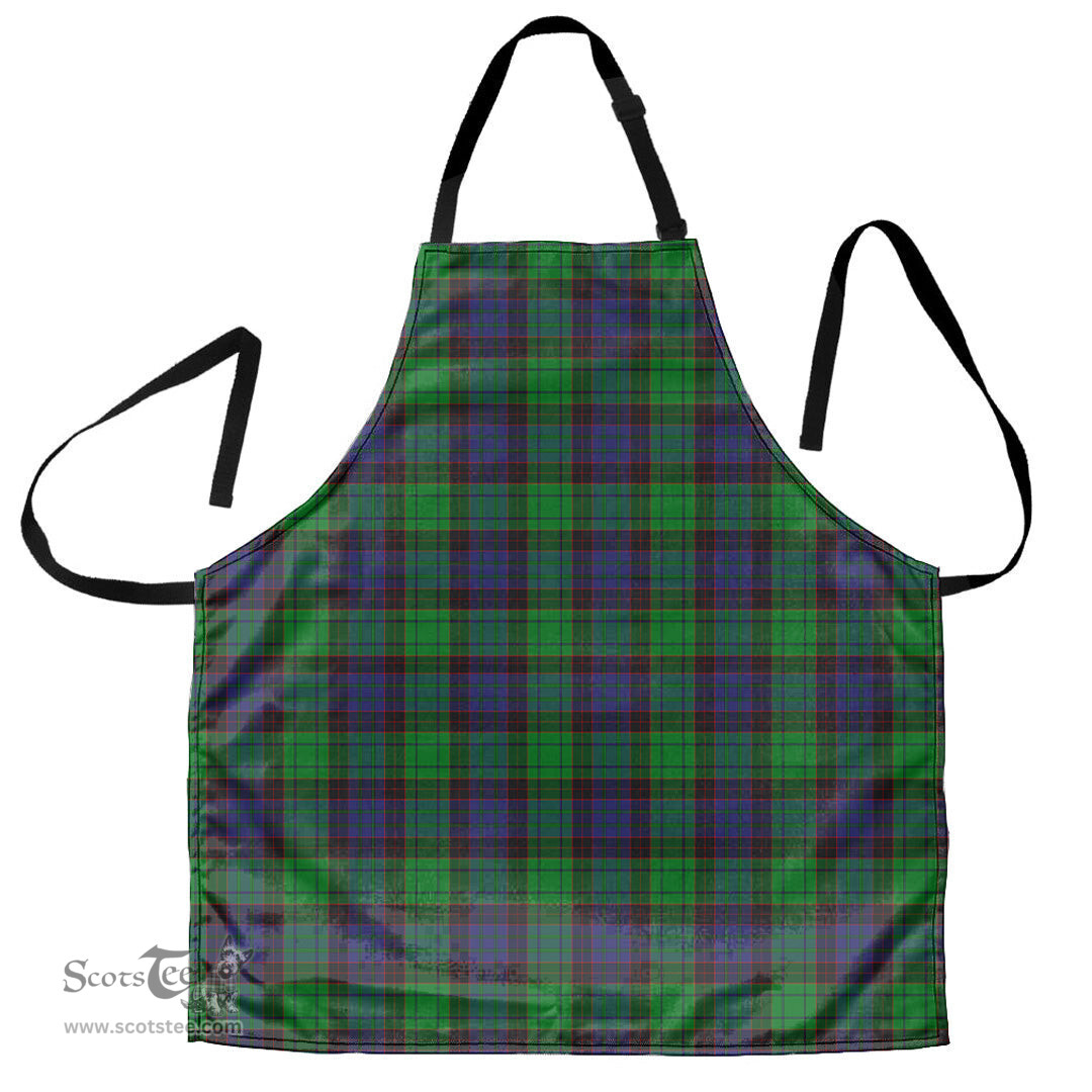 Scottish Stewart Old Modern Clan Tartan Apron - Classic Scottish Plaid Tartan Plaid