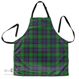 Scottish Stewart Old Modern Clan Tartan Apron - Classic Scottish Plaid Tartan Plaid