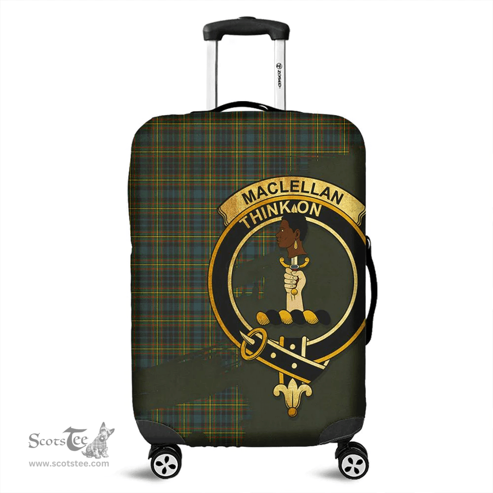 Looking for Scottish MacLellan Ancient Clan Tartan Luggage Cover - Crest Oldest Style? Check out our collection of Tartan Luggage Covers! Shop now at Scottishplaid.co!