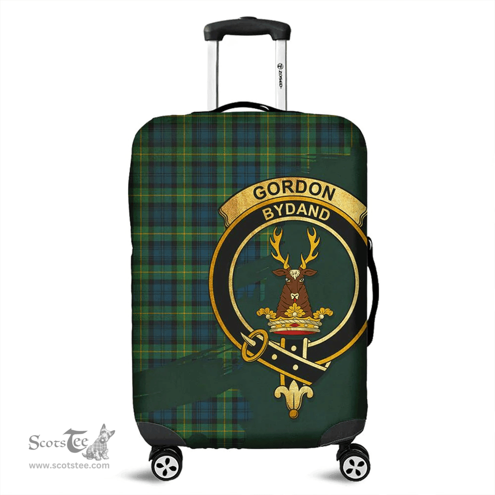 Looking for Scottish Gordon Ancient Clan Tartan Luggage Cover - Crest Oldest Style? Check out our collection of Tartan Luggage Covers! Shop now at Scottishplaid.co!