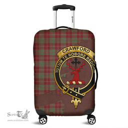 Looking for Scottish Crawford Ancient Clan Tartan Luggage Cover - Crest Oldest Style? Check out our collection of Tartan Luggage Covers! Shop now at Scottishplaid.co!