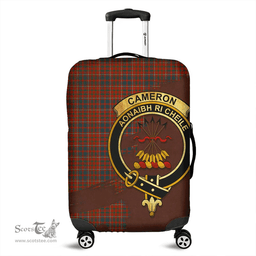 Looking for Scottish Cameron of Lochiel Ancient Clan Tartan Luggage Cover - Crest Oldest Style? Check out our collection of Tartan Luggage Covers! Shop now at Scottishplaid.co!