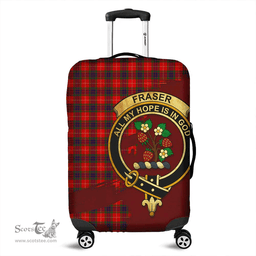 Looking for Scottish Fraser Modern Clan Tartan Luggage Cover - Crest Oldest Style? Check out our collection of Tartan Luggage Covers! Shop now at Scottishplaid.co!