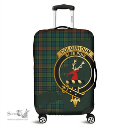 Looking for Scottish Colquhoun Ancient Clan Tartan Luggage Cover - Crest Oldest Style? Check out our collection of Tartan Luggage Covers! Shop now at Scottishplaid.co!